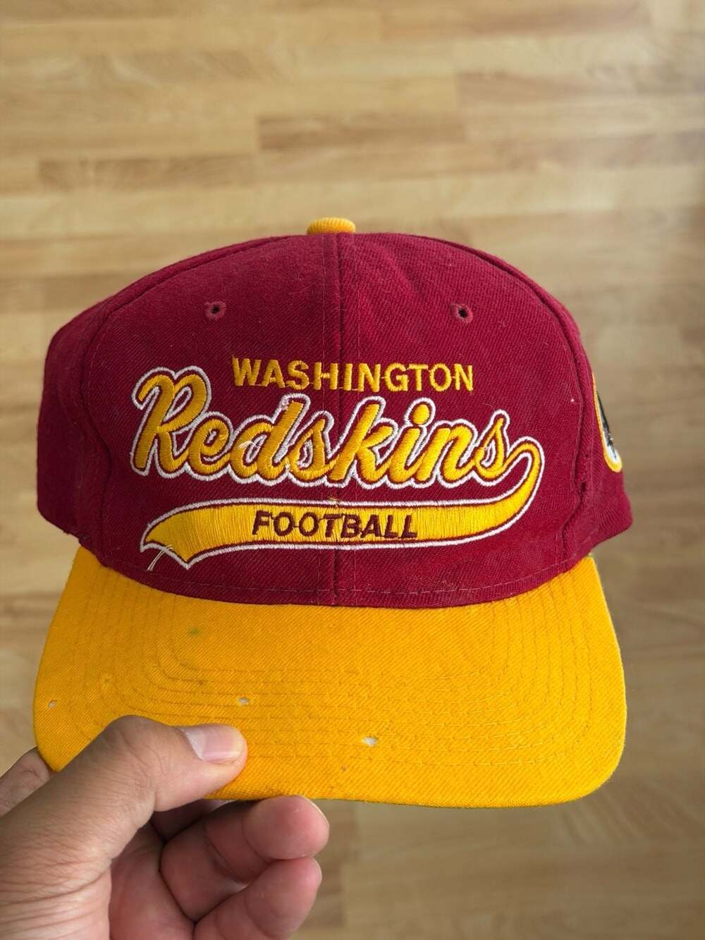 Vintage Washington Redskins Starter NFL Football 100% Wool Snapback Hat Cap